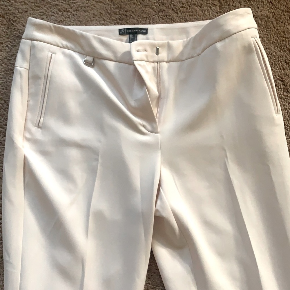 Cream Dress Slacks Adrianna Papell